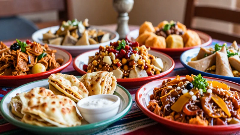 Cuál es la evolución histórica de la nutrición en México 8 Comida mexicana colorida con luz cálida