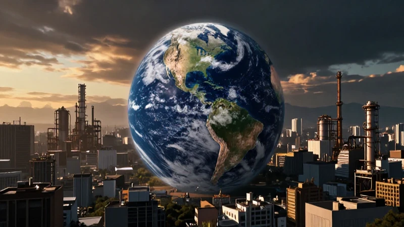 Evolución terrestre: impacto humano y transformación industrial