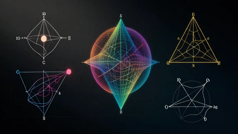 Imágenes matemáticas impactantes con luz cinematográfica