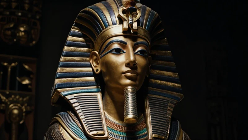 Línea del tiempo de los Aztecas: Historia y Periodo Clave 9 Retrato imperial azteca, iluminación dramática y cinematográfica