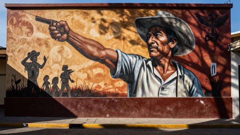 Cuál es la cronología de los derechos humanos en México hasta 2023 5 Mural revolucionario: campesino a la luz dramática