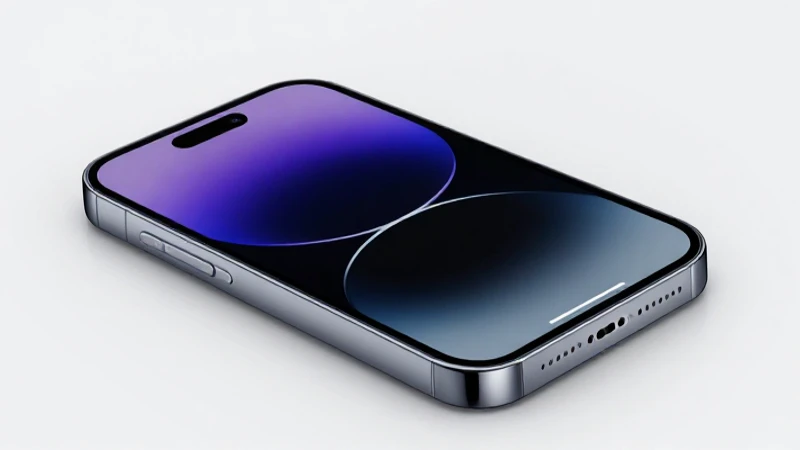 Cuál es la evolución de dispositivos móviles en una línea del tiempo 7 Tecnología moderna con estética futurista y elegante