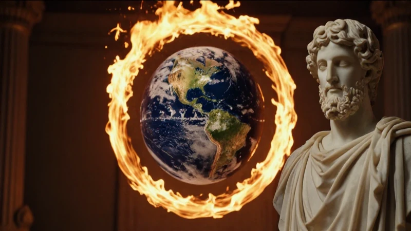 Quiénes fueron los filósofos presocráticos y sus ideas 8 Filósofo griego, mármol, fuego y esfera terrestre
