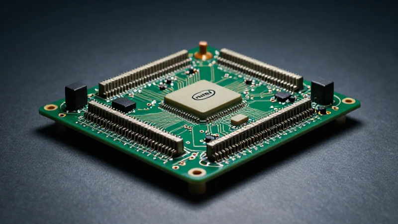 Microchip antiguo con iluminación cinematográfica