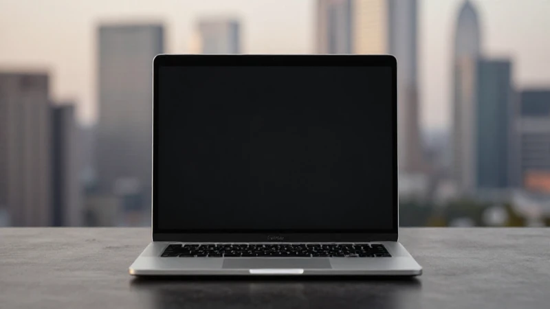 Cuáles son los hitos clave en la evolución de Windows 8 Laptop elegante con fondo difuminado y suave