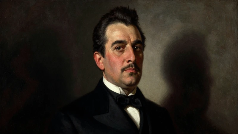 Retrato dramático de Madero bajo sombras históricas