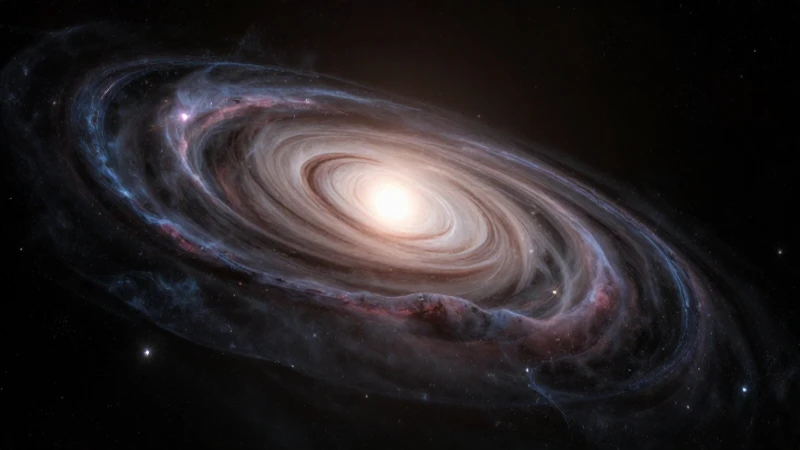 Línea del tiempo del Big Bang: Eventos Clave en el Universo 10 Universo extenso con polvo cósmico e iluminación espacial