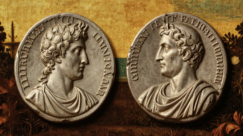 Línea del tiempo del dinero: Evolución y momentos clave 4 Clara composición entre historia, arte y luz