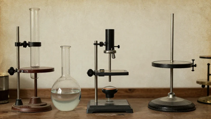 Cuál es la historia y evolución del método científico 7 Antiguo laboratorio con instrumentos antiguos e iluminación suave