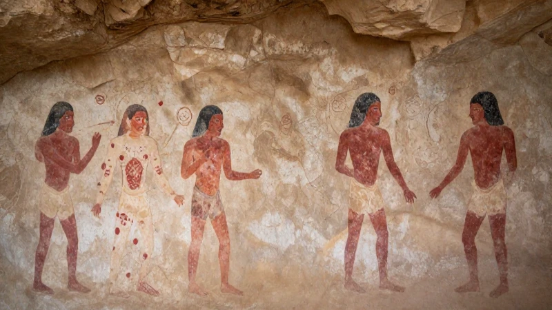 Figuras humanas ancestrales en cuevas, luz suave