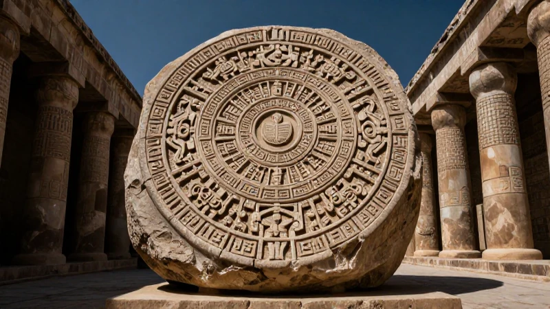 Cuál es la línea del tiempo del Preclásico al Posclásico 11 Piedra azteca en ruinas, luz dramática, antigüedad