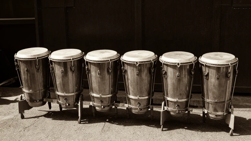 Línea del tiempo del taladro: evolución a través de los años 4 Taladro antiguo con estética cinematográfica sepia
