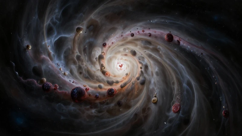Línea del tiempo del universo: Origen y evolución del cosmos 4 Un mundo oscuro nace en nebulosas cósmicas