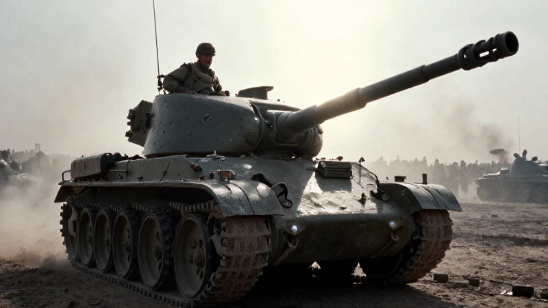 Tanque soviético enfrenta a combatientes afganos en guerra