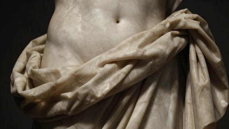 Línea del tiempo del arte: Descarga GRATIS tu guía completa 5 Escultura renacentista con sombras y detalle suave