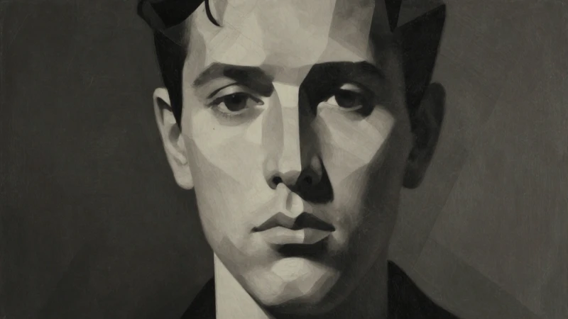 Línea del tiempo del arte: Descarga GRATIS tu guía completa 8 Retrato fragmentado, formas geométricas y sombras dramáticas