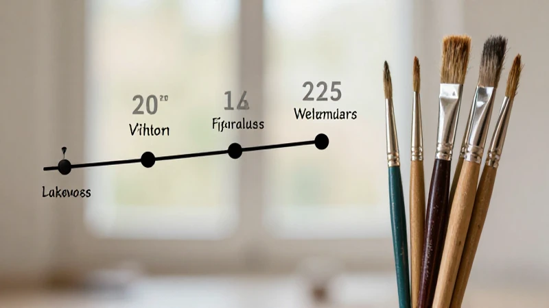 Línea del tiempo del arte: Descarga GRATIS tu guía completa 3 Pintura borrosa con luz suave y nostálgica