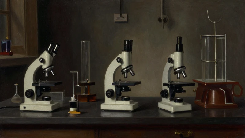 Línea del tiempo sobre el origen de la vida 5 Laboratorio histórico pintado con claroscuro