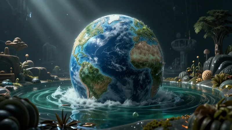 Línea del tiempo sobre el origen de la vida 10 Tierra antigua, sopa primigenia, iluminación cinematográfica