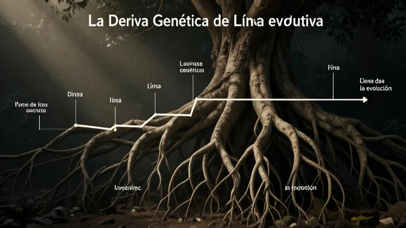 Línea evolutiva: Línea de tiempo de la evolución explicada 5 Árbol genealógico evolutivo en luz dramática