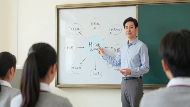 Tienes una guía práctica para evaluar un mapa conceptual 7 Profesor explica mapa conceptual con luz suave