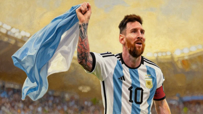 Messi lidera a Argentina en su apogeo