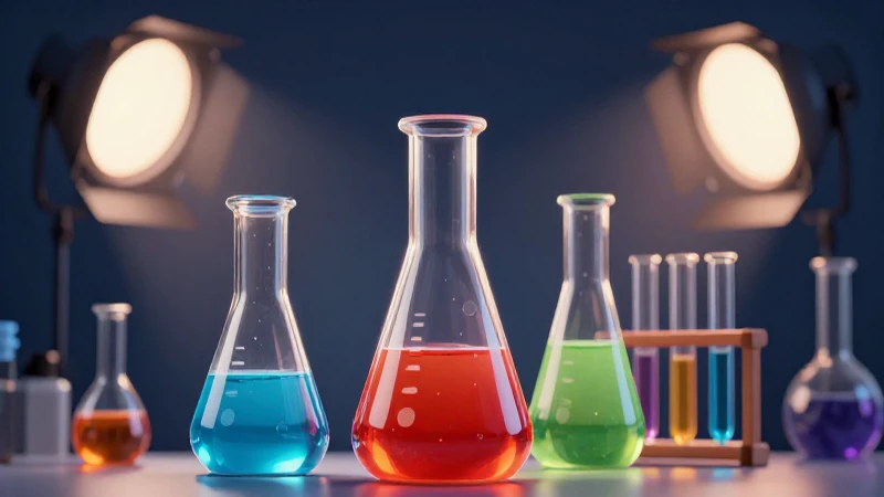 Laboratorio científico moderno, imagen cercana