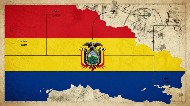 Mapa conceptual con estilo cartográfico antiguo boliviano