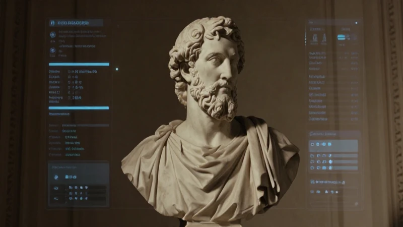 Cómo crear un mapa conceptual sobre la obra de Aristóteles 5 Busto de Aristóteles, luz cálida y digital