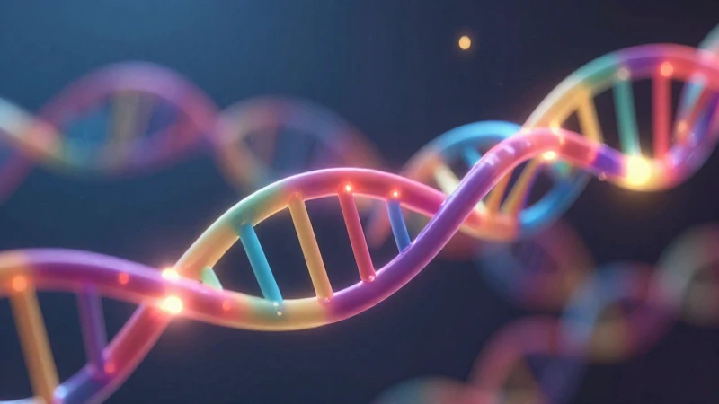 ADN brillante conecta nodos etéreos