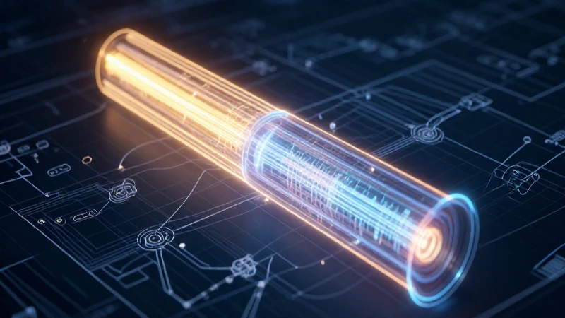 Diseño técnico brillante con iluminación dramática