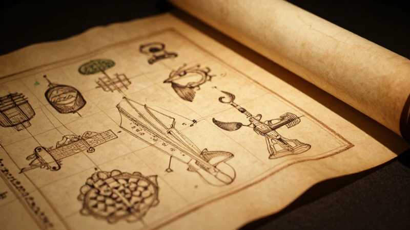 Papiro antiguo revela intrincados dibujos brillantes