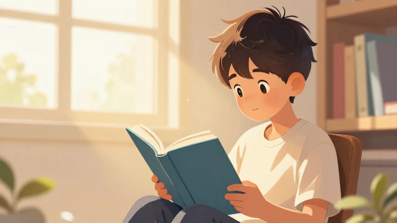 Cuáles son las claves y causas de la Independencia colombiana 11 Niño lee con cálida luz e ilustración