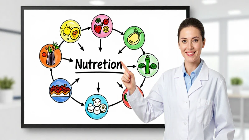 Nutricionista explica con mapa mental visualmente