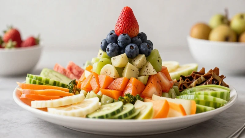 Mapa conceptual de la alimentación: ¡Guía paso a paso! 8 Comida saludable, colorida e invitante