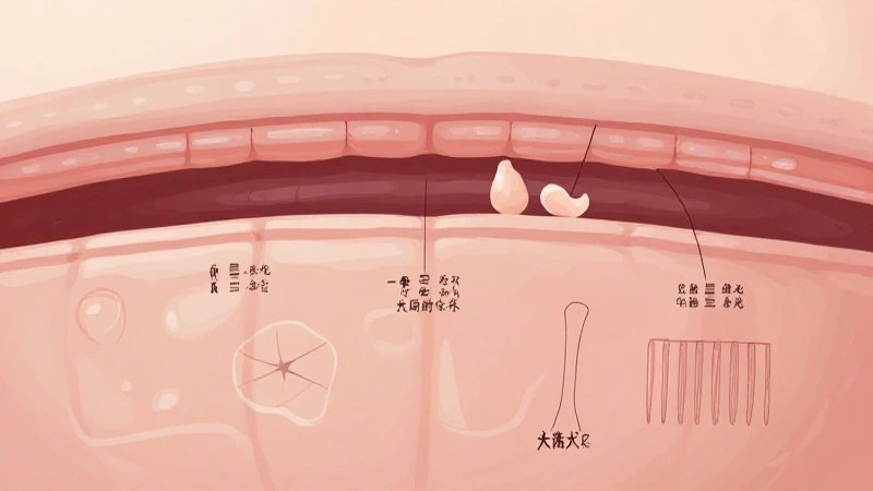 Piel humana ilustrada con diagramas médicos