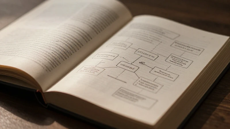 Mapa conceptual de la reseña literaria: Guía para entender 8 Libro abierto con luz cálida y suave