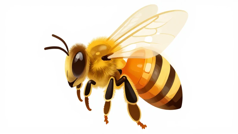 Claves y herramientas para un mapa conceptual de abejas 4 Ilustración detallada del anatomía de una abeja