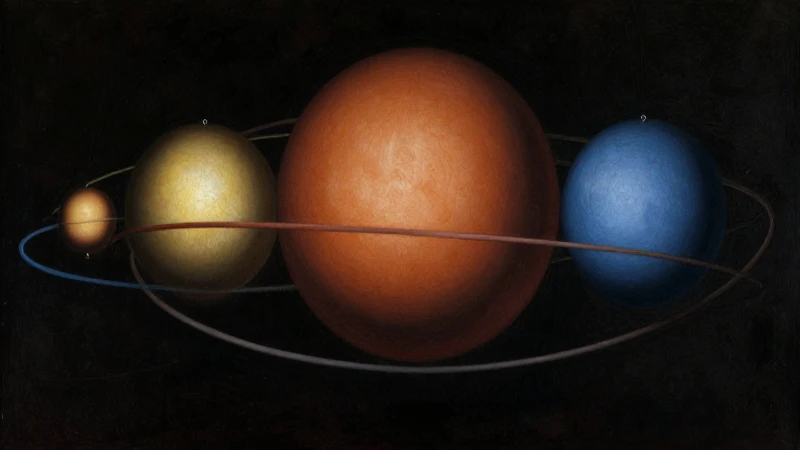 Pintura renacentista del modelo heliocéntrico desvanecido