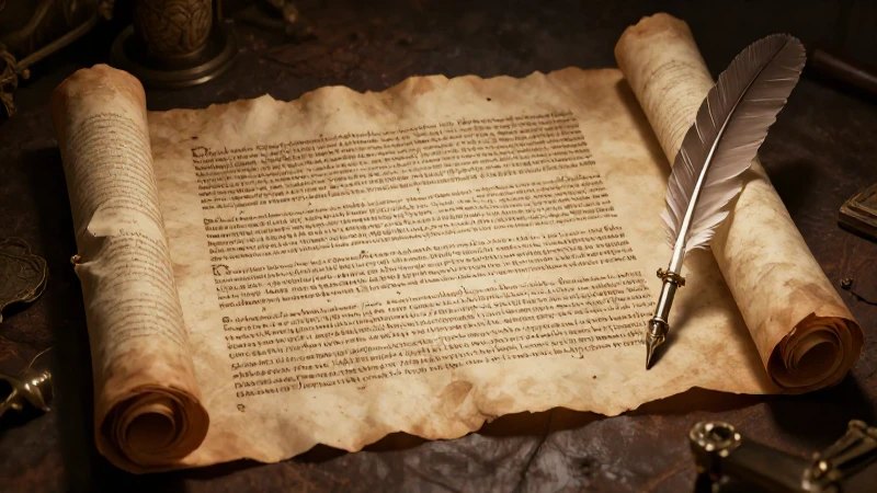 Cuáles son las claves liberales en las Leyes de Reforma 4 Documento histórico ilustrado con luz dramática