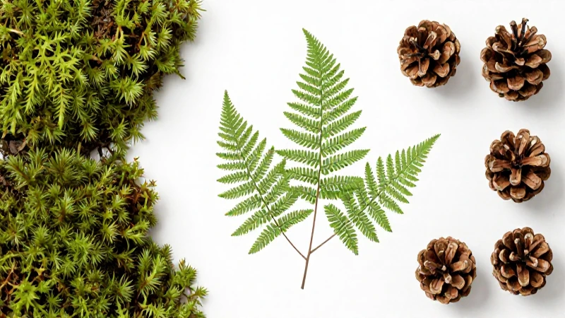 Cómo crear un mapa conceptual efectivo sobre plantas 5 Ilustración botánica detallada sobre elementos naturales
