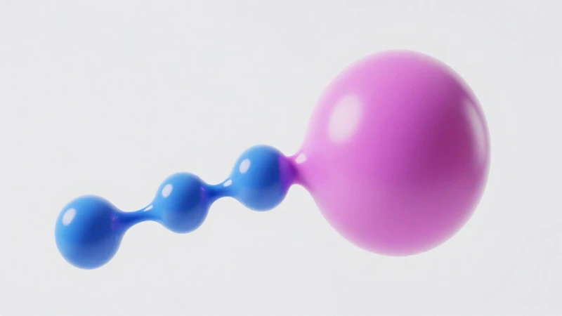 Moléculas gaseosas inflan globo con luz limpia