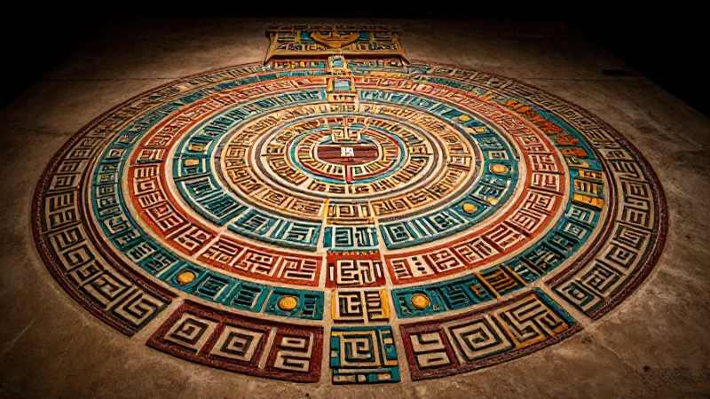Arte precolombino: glifos, colores, perspectiva dramática