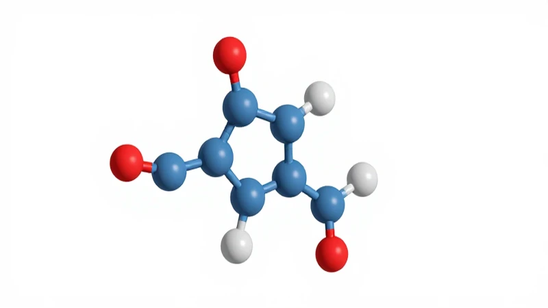 Estructura molecular isométrica con nodos iluminados