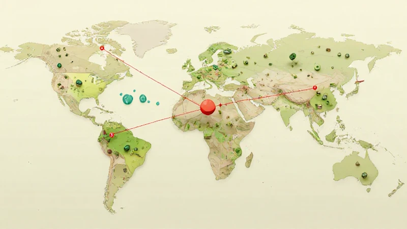 Vista panorámica con mapas e iluminación suave