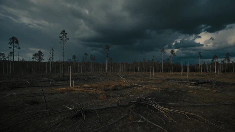Paisaje árido bajo luz cinematográfica