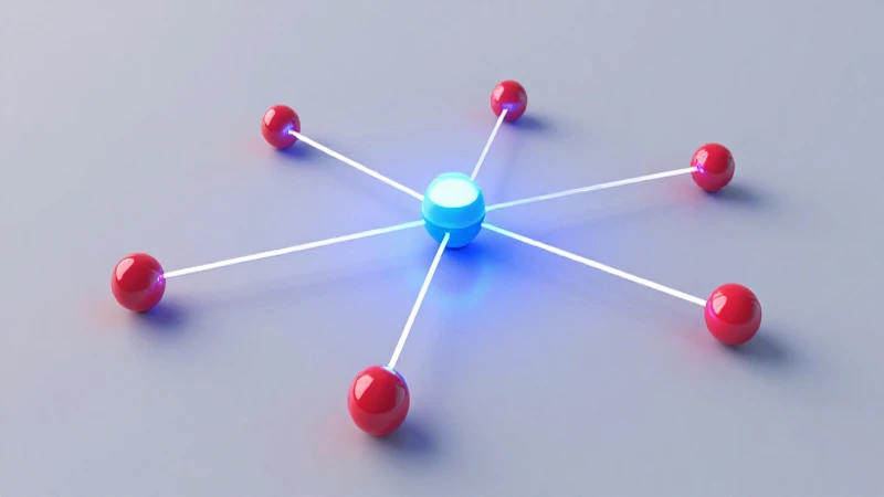 Red conectada, iluminación suave y vibrante