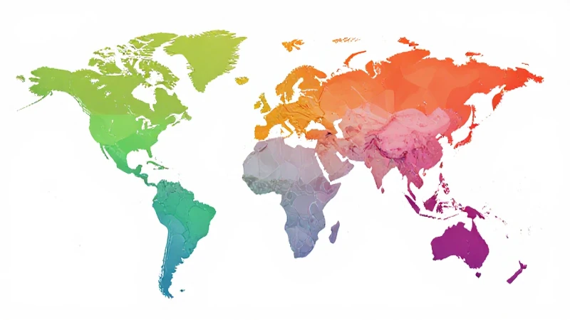 Mapa brillante y cerebral, estudio iluminado