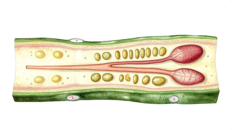 Mapa Conceptual de Tejidos Vegetales: Claves y Estructuras 3 Detalle botánico del xilema y floema