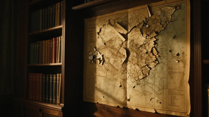 Mapa Conceptual de Textos Narrativos: Guía para Comprender 4 Interior de biblioteca con luz cálida